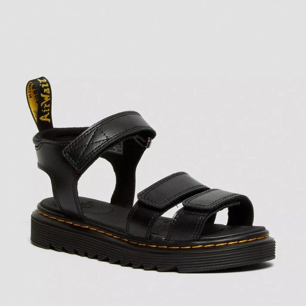 Ladies Dr. Martens Klaire Leather Strap Sandals Size 6